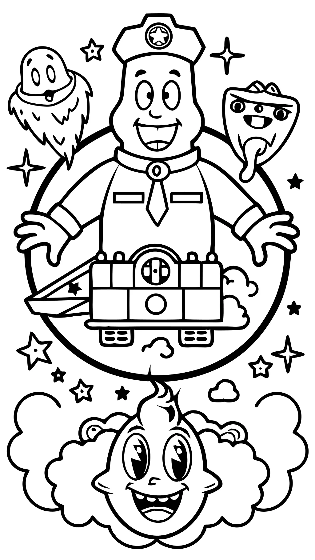 coloriages Ghostbuster